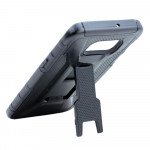 Wholesale Samsung S8 Plus Holster Combo Belt Clip Case (Black)